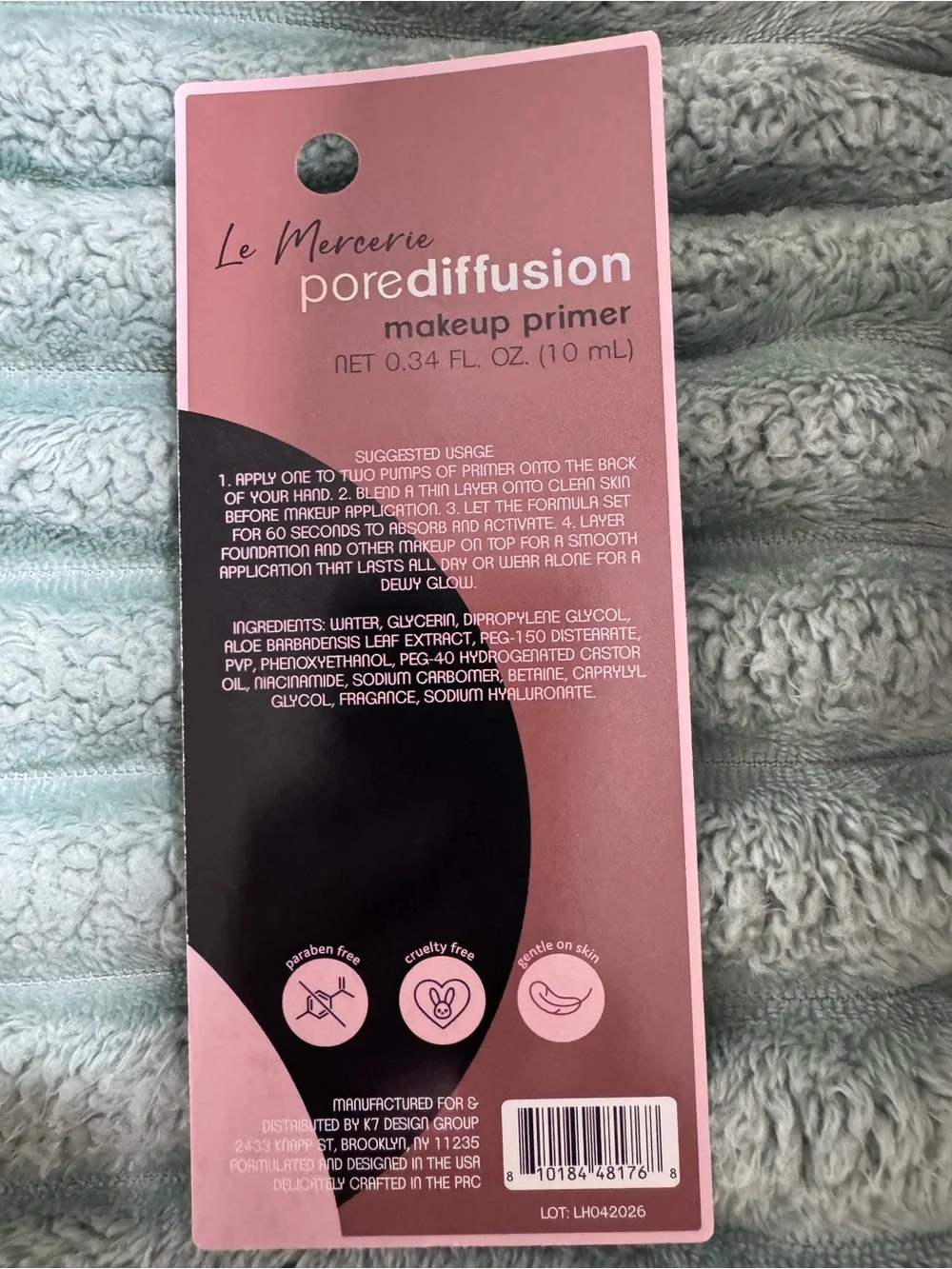 NWT Pore Diffusion Hydrating Primer